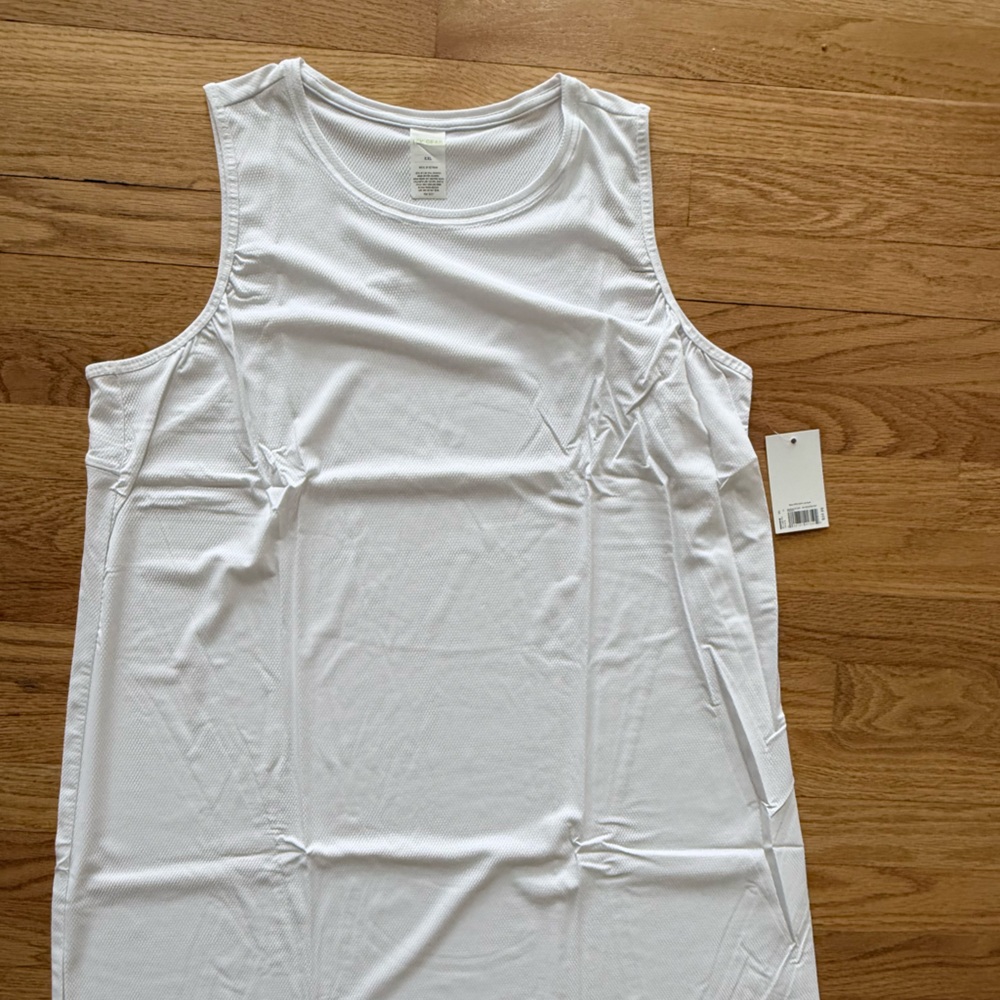 Tek Gear Sun Gear Dry Tek White Sporty Dress